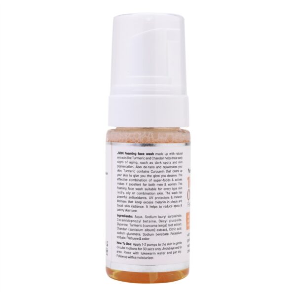 Haldi Chandan Foaming Face Wash 120ml - Image 4