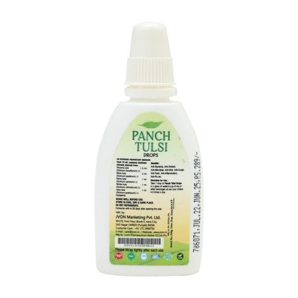 Panch Tulsi Drops (30 ml) - Image 3