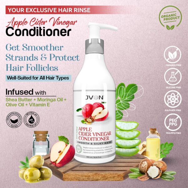 Apple Cider Vinegar Conditioner-300ml - Image 3